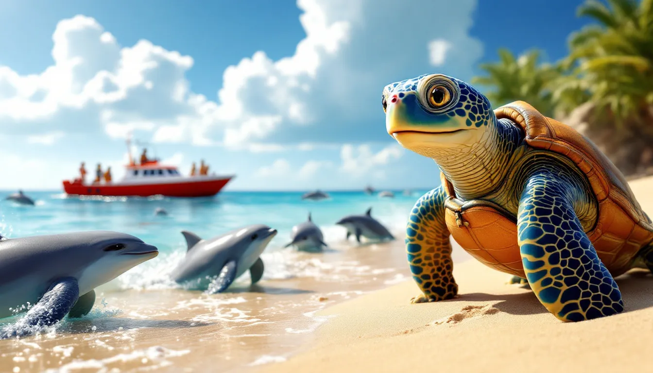 Crafting Children's Books with Marine Safety Illustrations