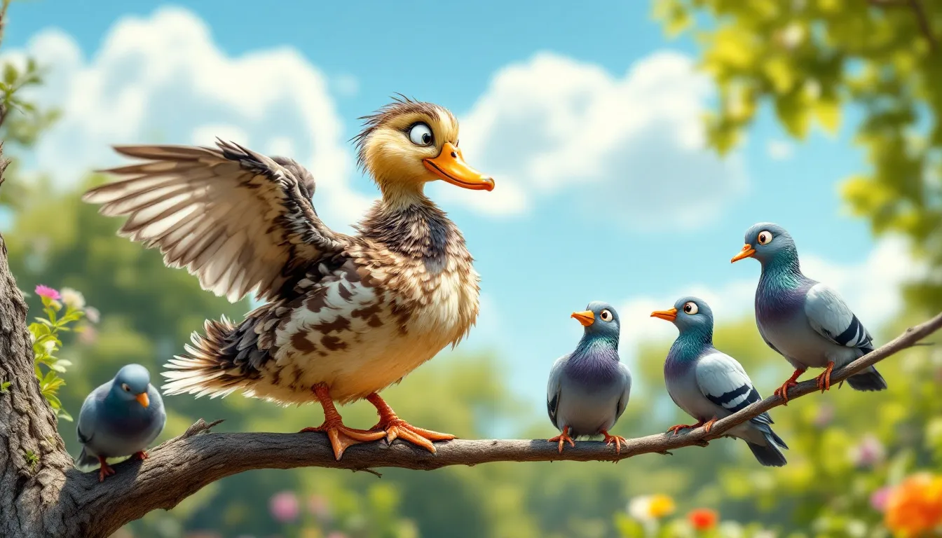 Satirical Critique in Children's Literature: Ducks Aren’t Pigeons