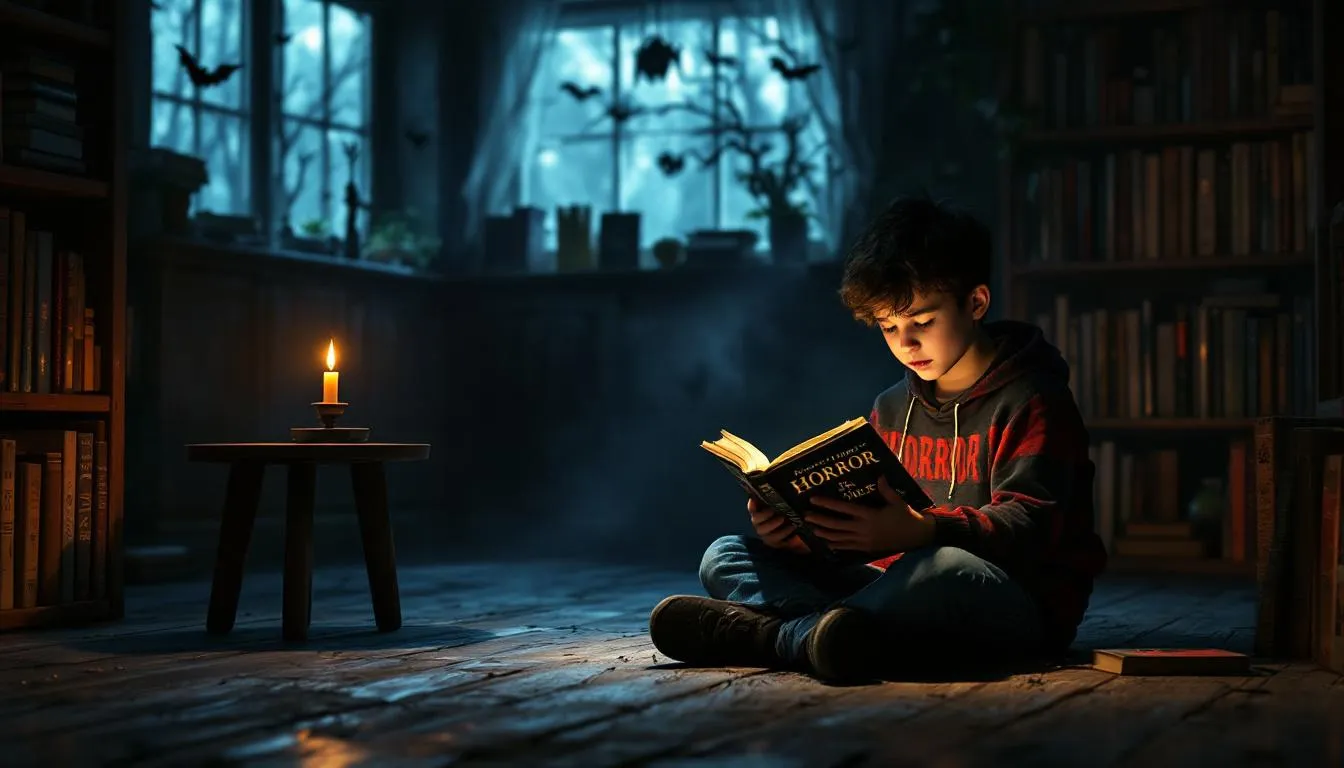 Age-Appropriate Horror Books for Young Advanced Readers