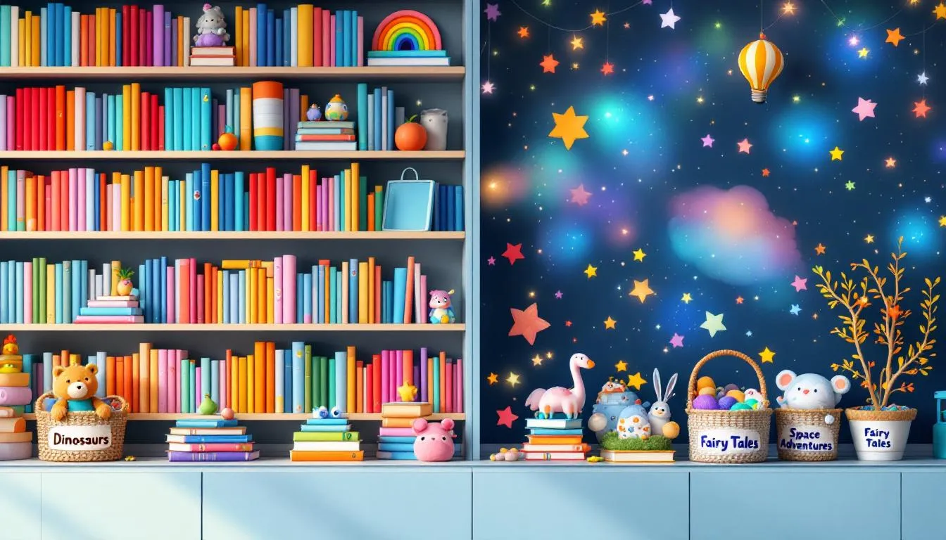 From Picture-Perfect to Playful Chaos: Organizing Kids’ Books