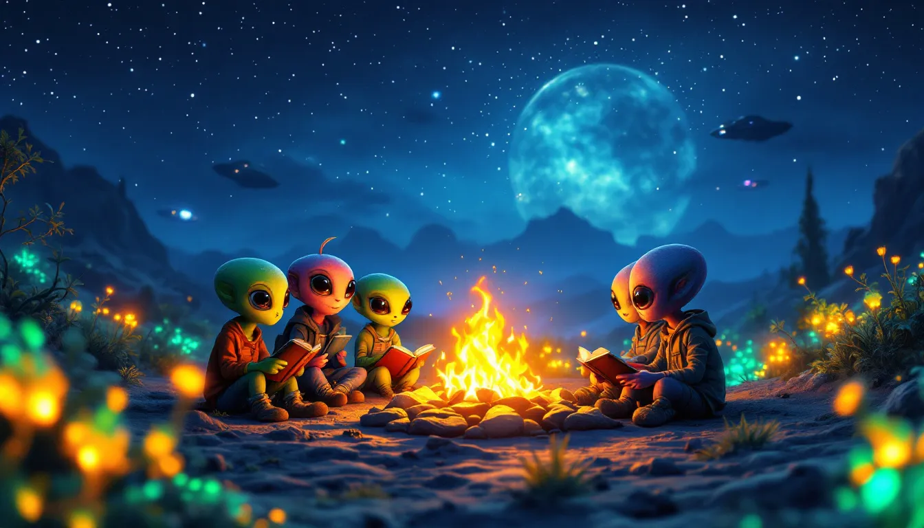 Discover the Best Alien Books for Kids: A Cosmic Reading List