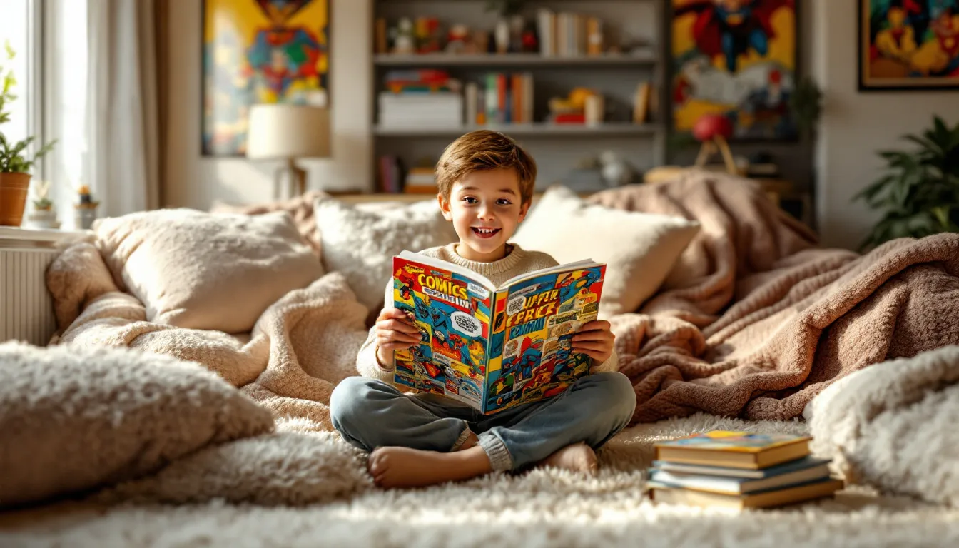 How Can You Share Your Comic Book Collection with Kids?