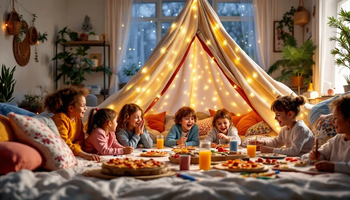 How Do Kids Plan the Perfect Sleepover?
