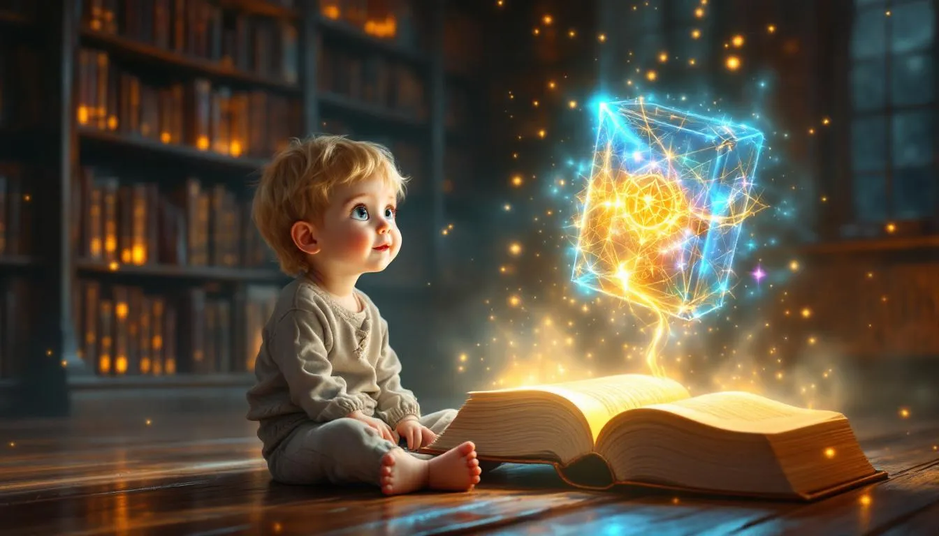 Why Do Shiny Books Mesmerize Children?